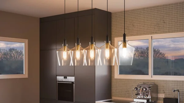 Quoizel 5 Light June Island Chandelier Earth Black JUN544EK