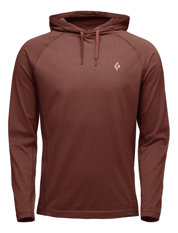 Black Diamond Crag Hoody - Men's:Lightweight - comfy cotton/poly blend hoody for climbing or rest days