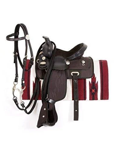 Tough 1 Eclipse Mini 5-Piece Trail Saddle Package Bro