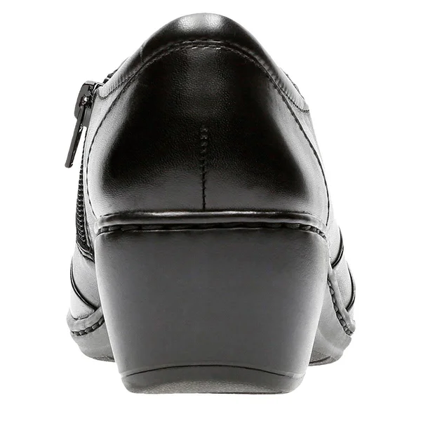 Women's Clarks Channing essa, Size: 6, Black Leather