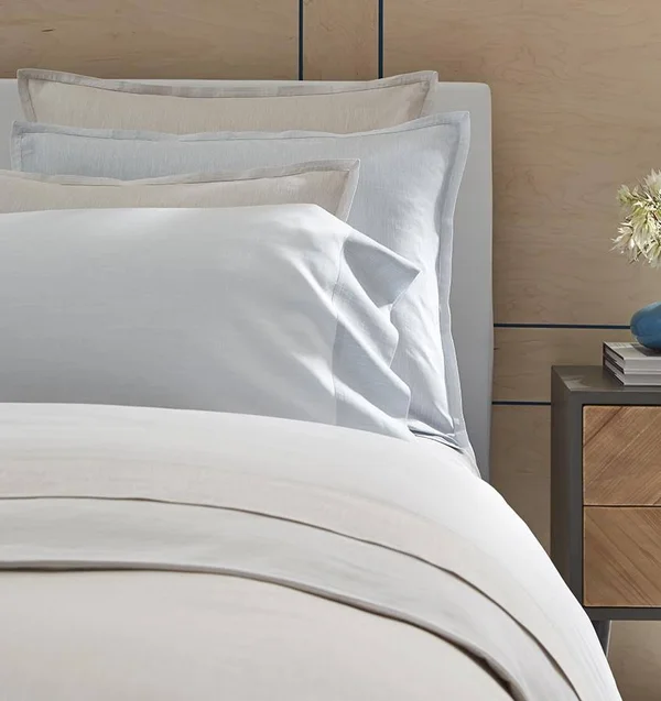 Sferra Opelle Euro Sham - Titanium