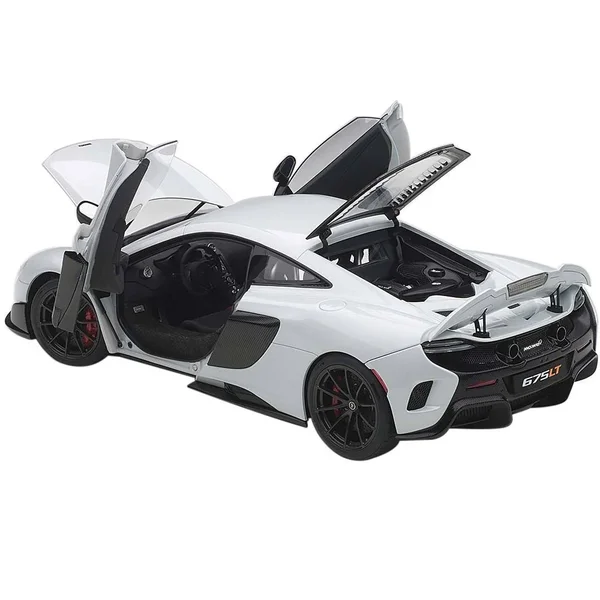 McLaren 675LT Silica White 1/18 Model Car by AUTOart