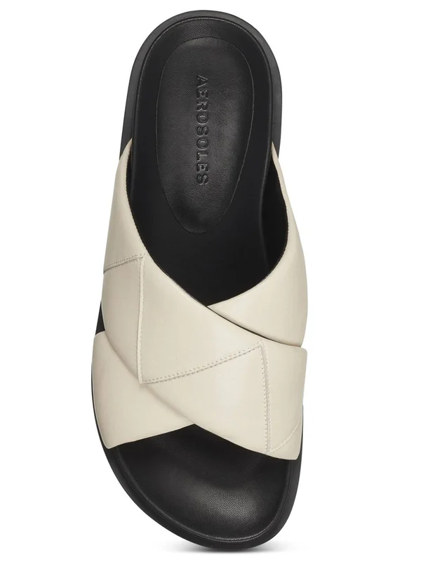 Aerosoles Linney Women's Sandals Bone Leather : 10 B