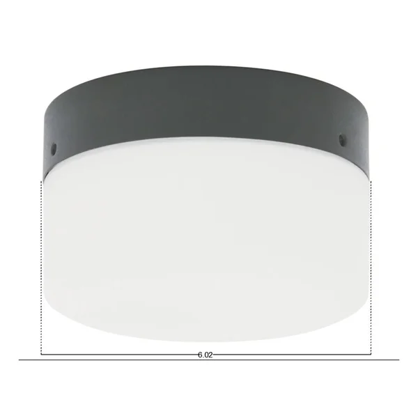 Lucci Air 210250010 Climate Ceiling Fan Light Kit, Brushed Chrome
