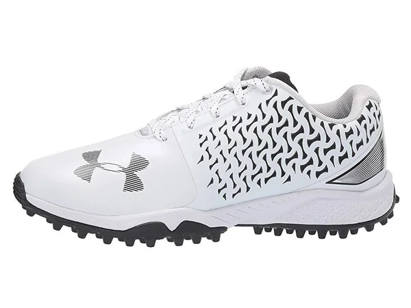 Under Armour Women's Finisher Turf Lacrosse Cleats - White, 6.5