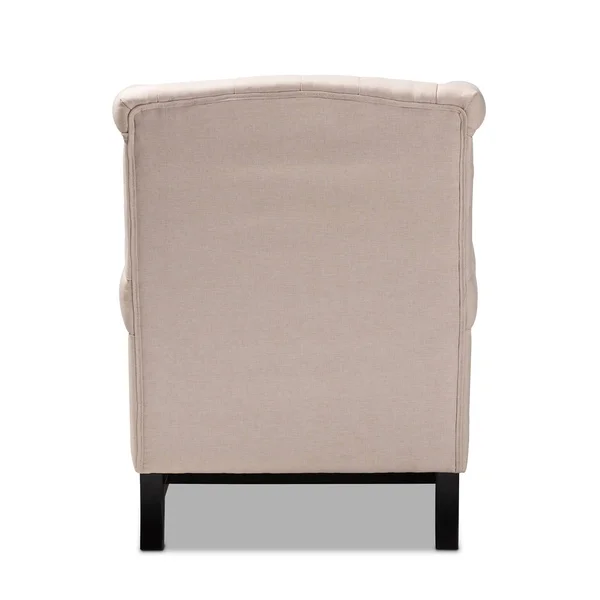 Copper Grove Molodo Transitional Button-Tufted Armchair - Beige