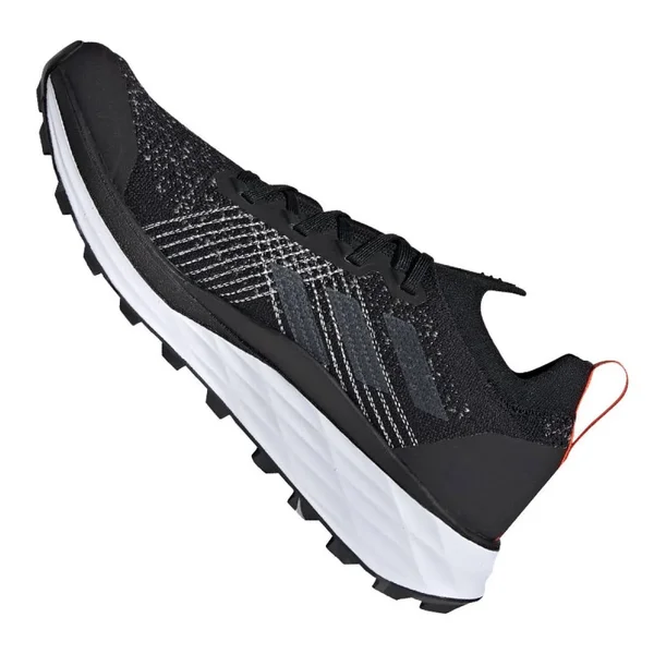 Adidas Terrex Two Parley Trail Running Shoes - Black - 12