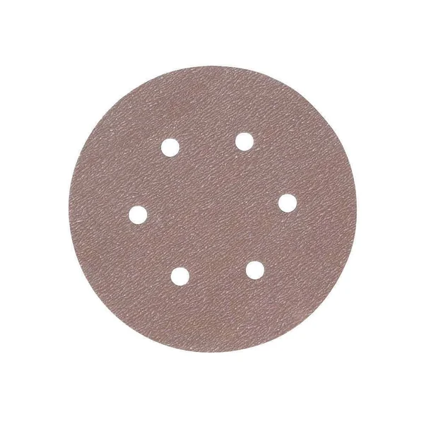 Norton 66261131597 Disc - Sanding, 6 Hole, 6In, P150G, PK100