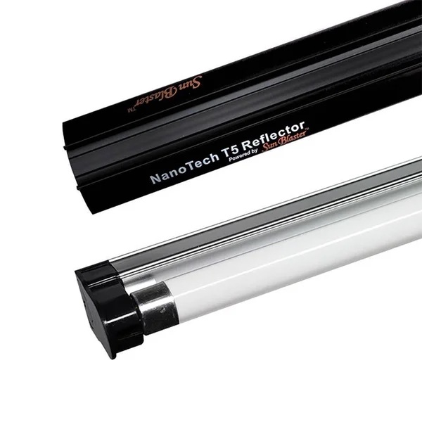 SunBlaster T5HO 39W 6400K Light Reflector with Nanotech - 3 Foot 4 Pack