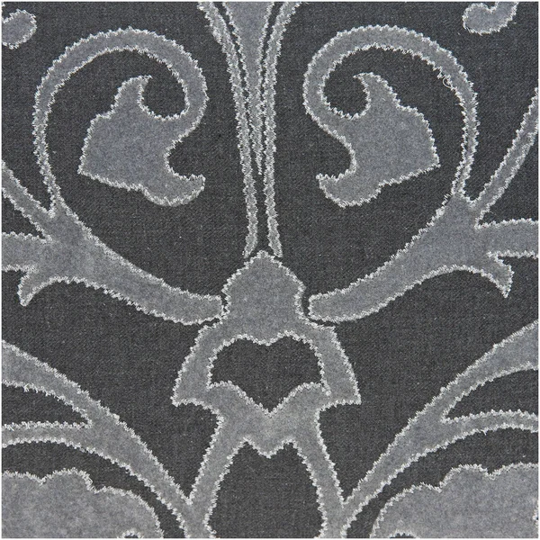 Parkland Collection Sophia Traditional Grey Pillow Cover