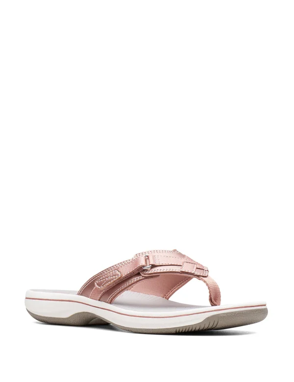 Women's Clarks Breeze Sea Flip Flop Sandals