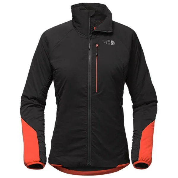 The North Face Women's Ventrix Jacket TNF Black - Fire Brick Red L