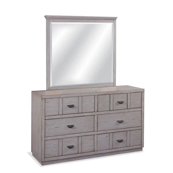 American Woodcrafters Provo Double Dresser