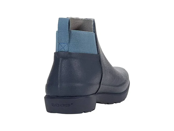 Bogs Flora Bootie II Women's Shoes Blue Denim : 6 B - Medium