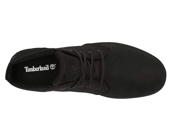 Timberland Davis Square Canvas/Leather Chukka 14 Men's Black