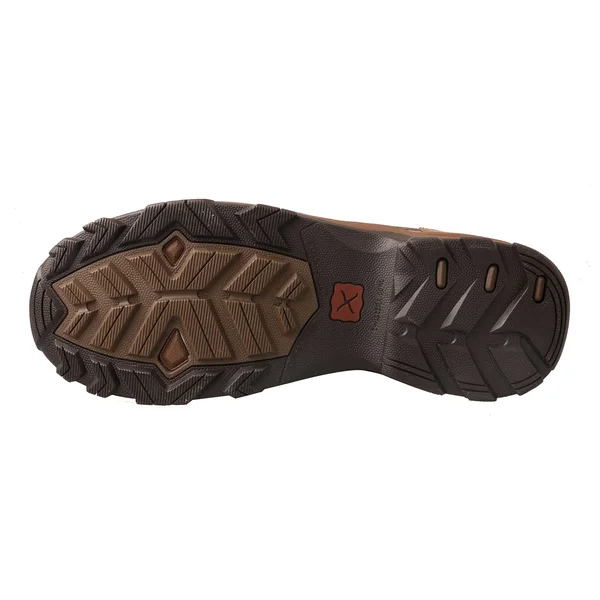 Twisted x Men's MHK0008 Hiker Boot - Woven Brown/Bomber Leather