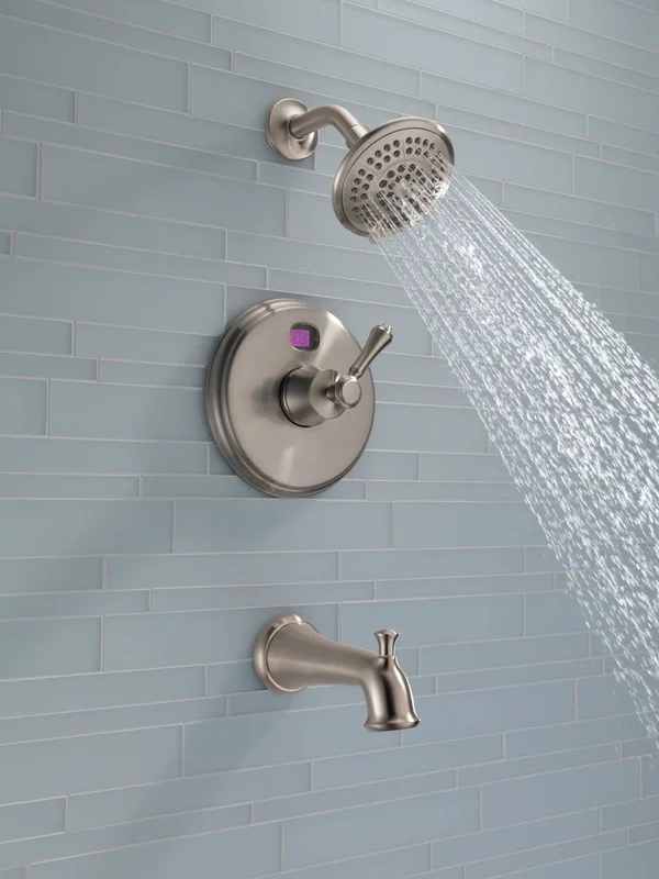 Delta Faucet 144984-SST2O MultiChoice 14 Series Temp2O Tub and Shower, Stainless