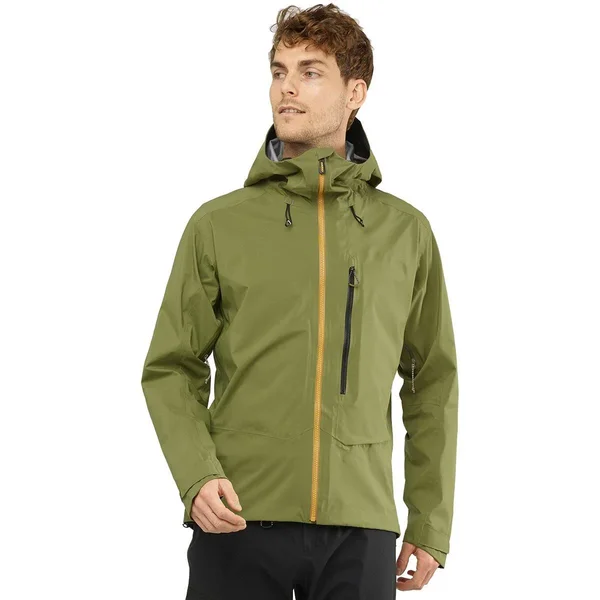 Salomon Outpeak 3L Light Shell Jacket - Men's Martini Olive - XXL