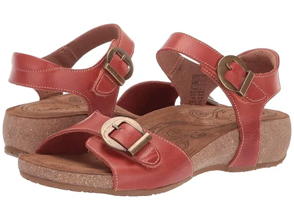 Taos Women's Vera Sandals - Burnt Orange 39