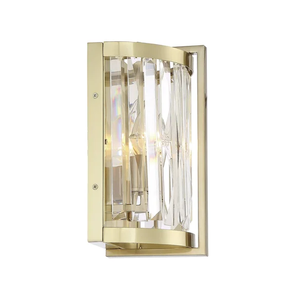 Savoy House-9-2143-2-127-Cologne - 2 Light Wall Sconce Noble Brass