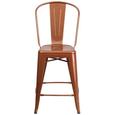 Nailsworth 24x22 Bar Stool Williston Forge Color: Copper