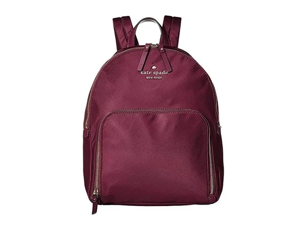 Kate Spade New York Watson Lane Hartley Nylon Backpack Sangria