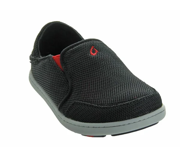 Olukai Nohea Mesh - Boys Black/Deep Red 11