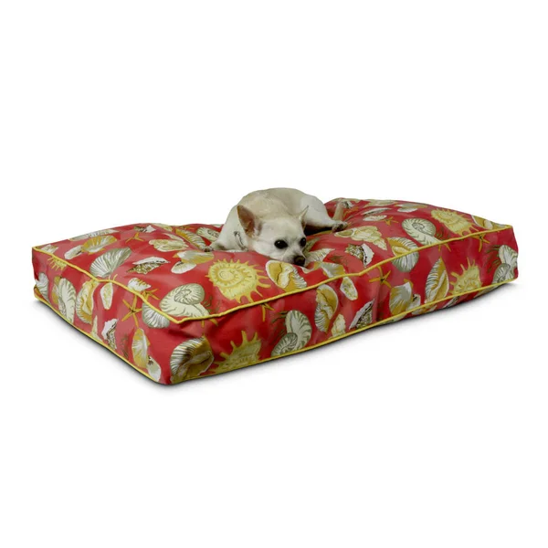 Snoozer Garden Gate Navy Rectangular Pet Bed - Large