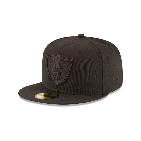 Oakland Raiders Black on Black 59FIFTY Fitted, New Era