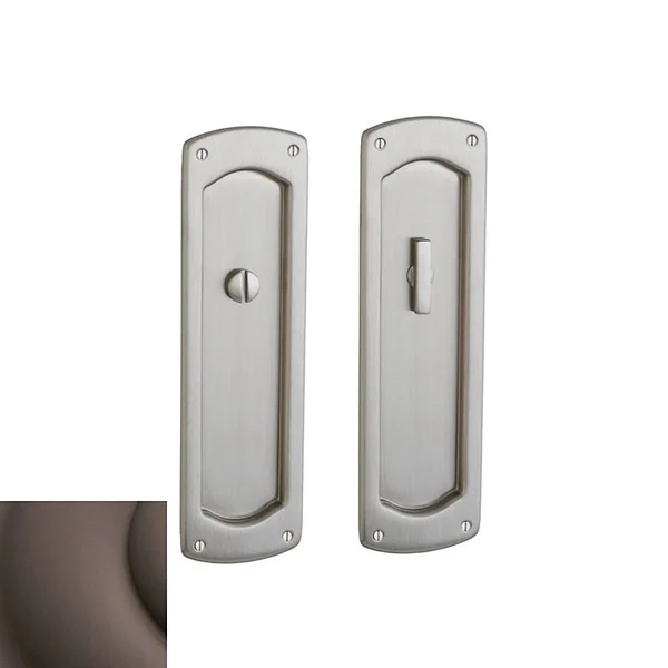 Baldwin Palo Alto Pocket Door Privacy Set Venetian Bronze