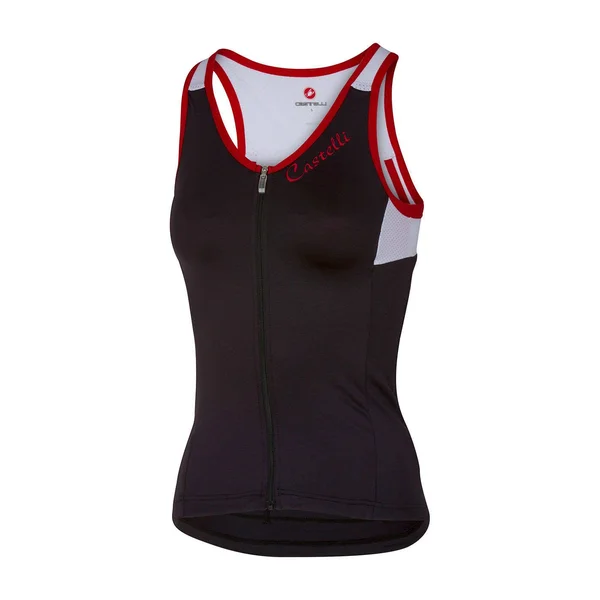 Castelli 2017 women solare top black/white/red (4517064-101) M, BLACK/WHITE/RED