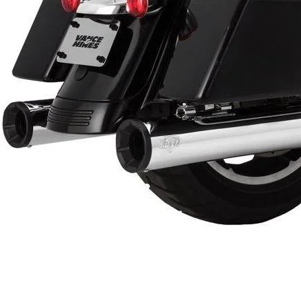 Vance & Hines 16714 Eliminator 400 Slip-Ons - Chrome - Silver