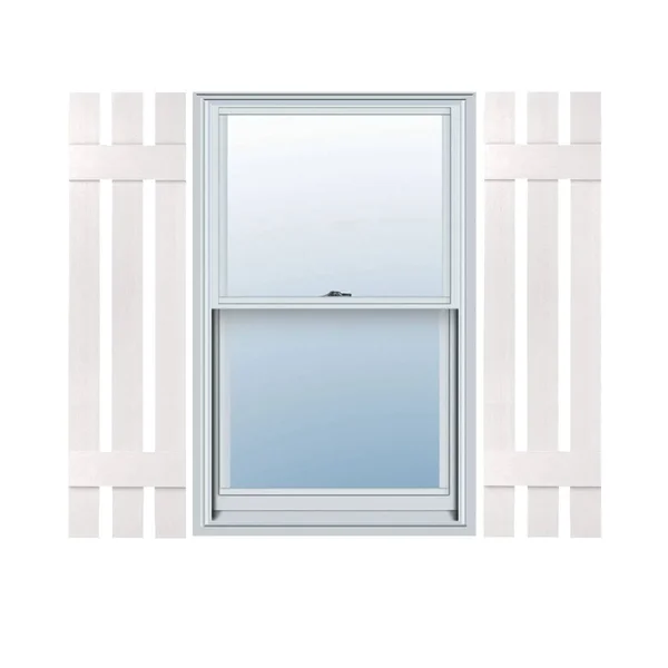 Alpha VNBB3S51WH 3 Board x 51x22 Board N Batten Split SHUTTER, White