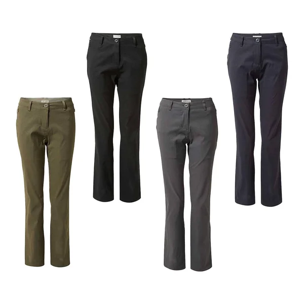 Craghoppers Womens Kiwi Pro II Trousers - Short Graphite 18