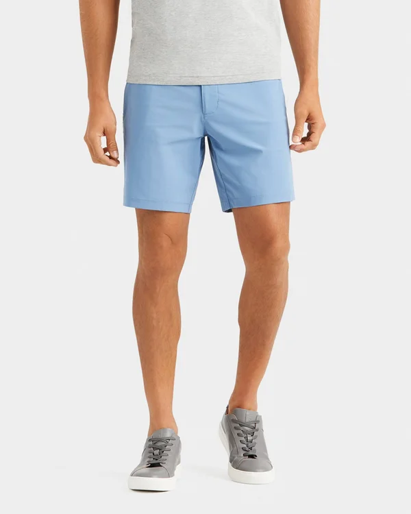 Rhone Men's Resort 8x22 Shorts - Nebulosa Blue - Size 33