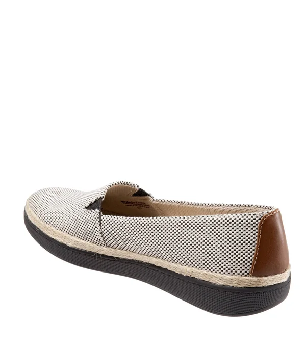Women's Trotters Accent Flat - Size: 6.5, Black