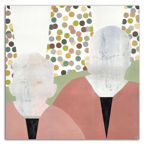 24x22 x 24x22 Twins by Nicolai Kubel Olesen Print on Canvas