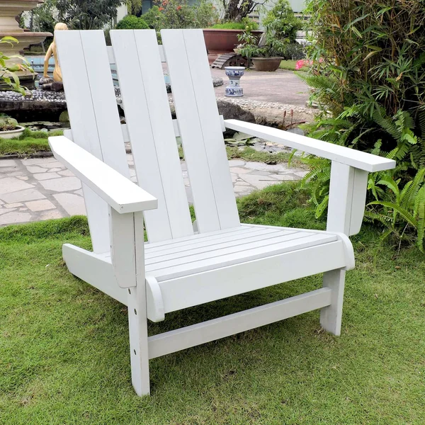 Outdoor International Caravan Chelsea Acacia Adirondack Wood Patio Chair