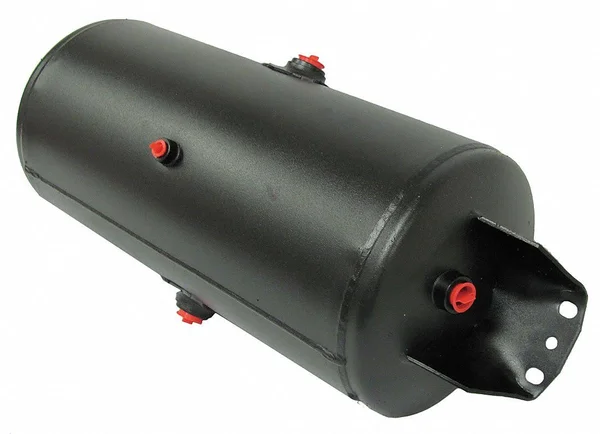 Velvac 035104 Air Tank - Black Powder Coat, 125 PSI