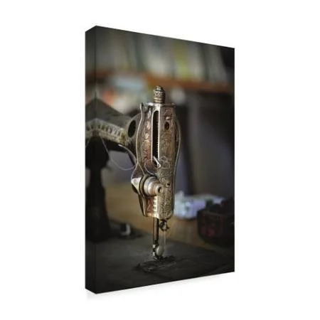 Trademark Fine Art 'Old Machine' Canvas Art by Christine Sainte-Laudy, Size: 22 x 32