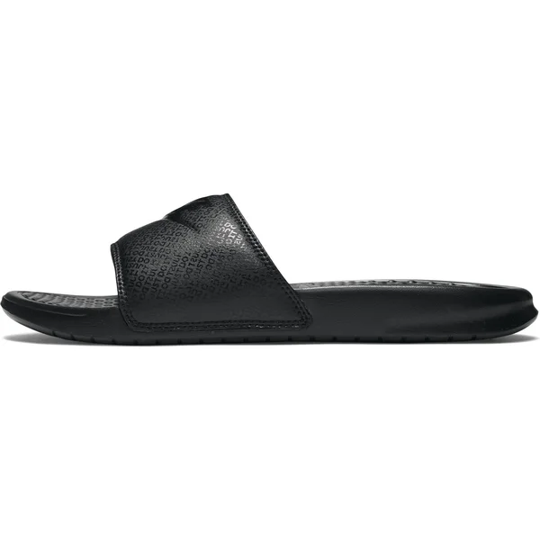 Nike Men's Benassi Just Do It Slide (White/Royal) 11