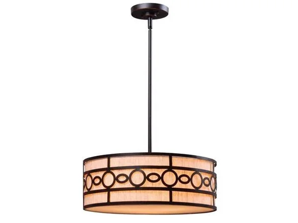 Kenroy Home Vista 3 Light Pendant - Oil Rubbed Bronze - 93383ORB