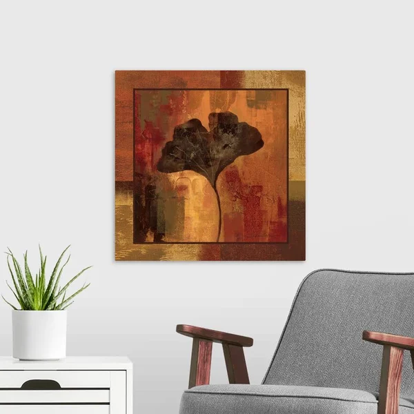 October Leaf II - Canvas Wall Art, 20x20, Great Big Canvas