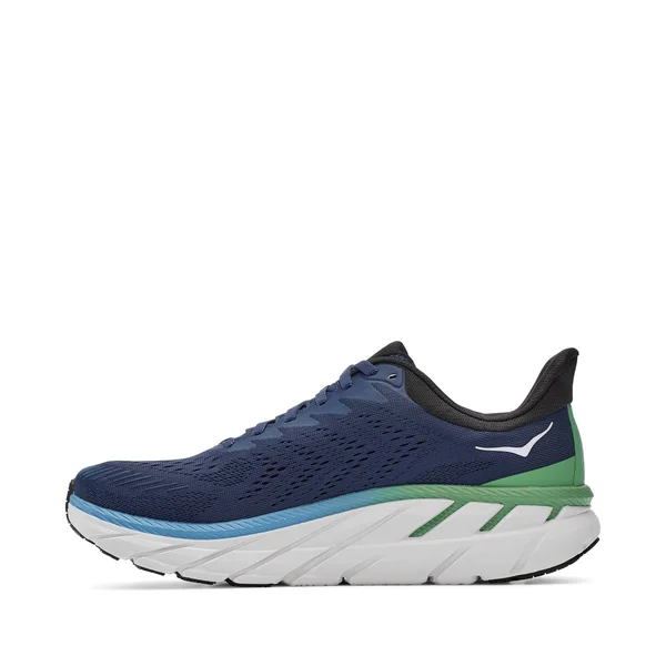 Hoka One One Men's Clifton 7 - 8.5, Moonlit Ocean/Anthracite