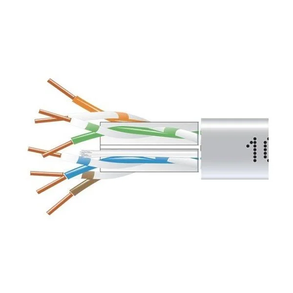 Black Box GigaTrue Bulk cable - CAT 6 - 1000 ft - Gray