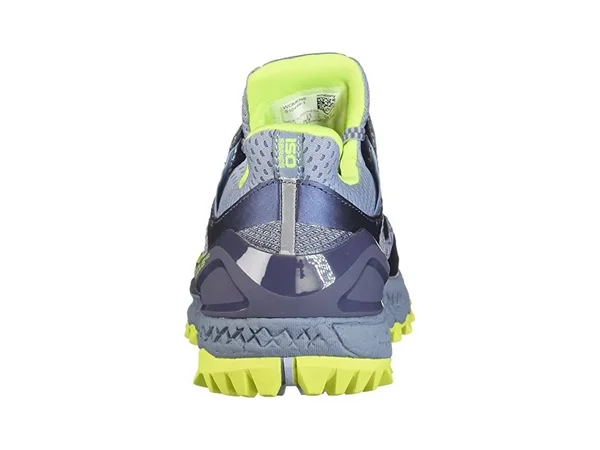 Saucony Women's Xodus ISO 3 Trail Running Shoe - Size: 12 B(M) US, Grey/Citron