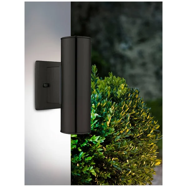 Eglo Lighting 200033A Riga Outdoor Wall Light - Matte Black