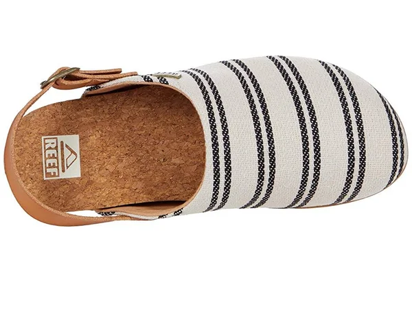 Reef Cushion Sage TX (Black Stripes) Women's Sandals-8