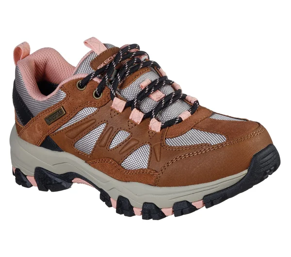 Skechers Women's Relaxed Fit Selmen West Highland Hiking Shoe, Brown/Tan