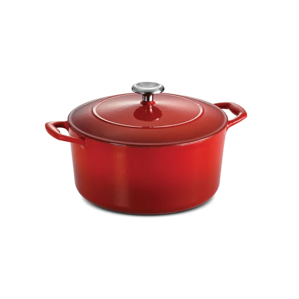 Tramontina 5.5 Quart Cast Iron Dutch Oven - Red